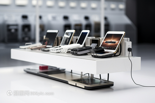 手机店的电子产品
